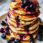 Easy 15-Minute Lemon Blueberry Cottage Cheese Pancake Bites Recipe