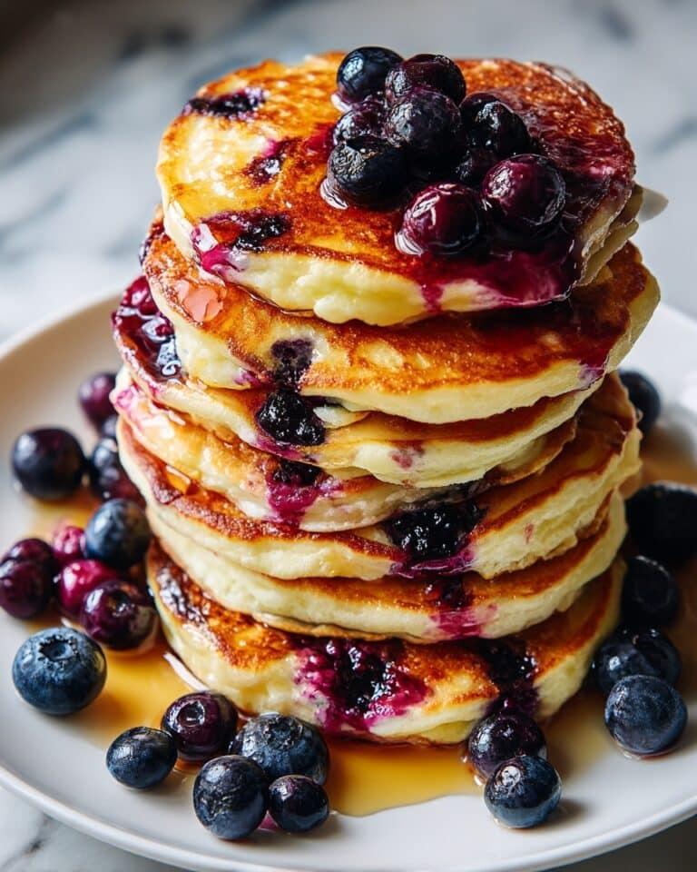 Easy 15-Minute Lemon Blueberry Cottage Cheese Pancake Bites Recipe