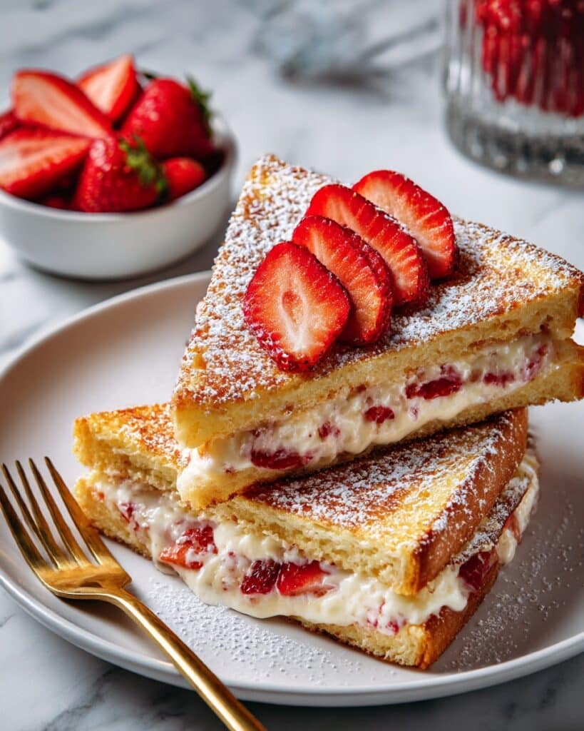 Strawberry Stuffed French Toast Recipe