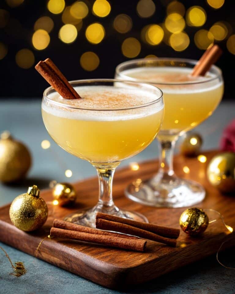 Cocktail à la Poire et à la Cannelle Recipe