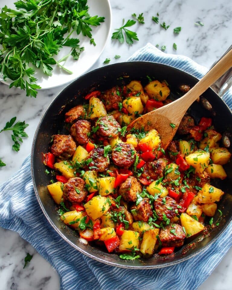 Sausage and Potatoes Skillet Meal Recipe