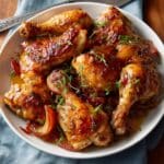 Apple Cider Glazed Chicken & Apples Recipe