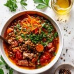 Harissa Chicken with Lentils Recipe