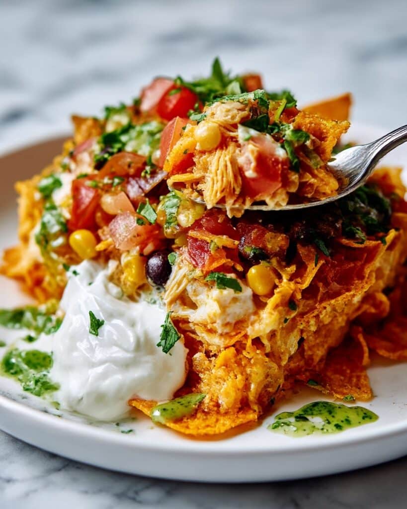 Cheesy Dorito Chicken Casserole Recipe
