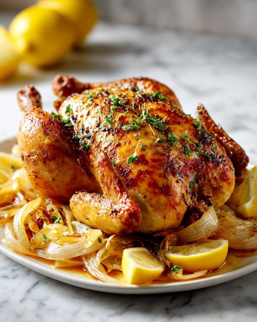 Lemon Roasted Chicken Recipe