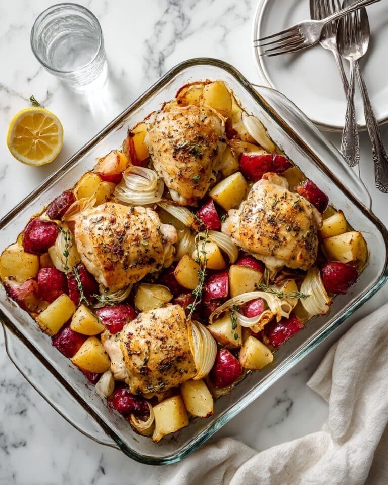 Healthy Chicken, Leek, and Potato Bake Recipe
