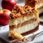 Apple Crumble Cheesecake Recipe
