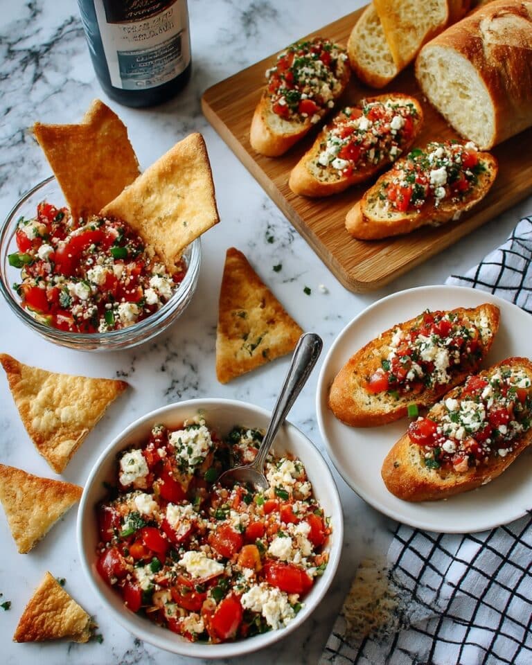 Tomato and Feta Greek Dip Recipe