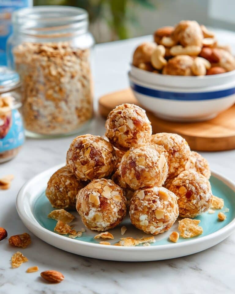 Easy No-Bake Peanut Butter Oat Balls Recipe