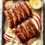 Chicken Apple Sausage Sheet Pan Dinner Recipe
