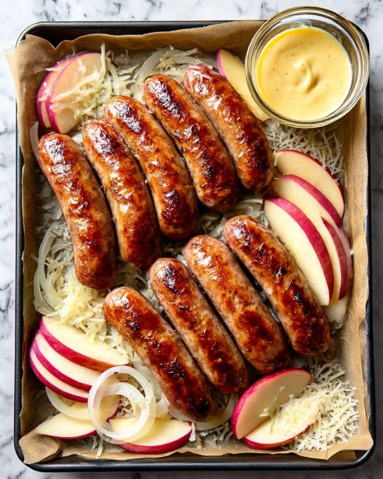 Chicken Apple Sausage Sheet Pan Dinner Recipe