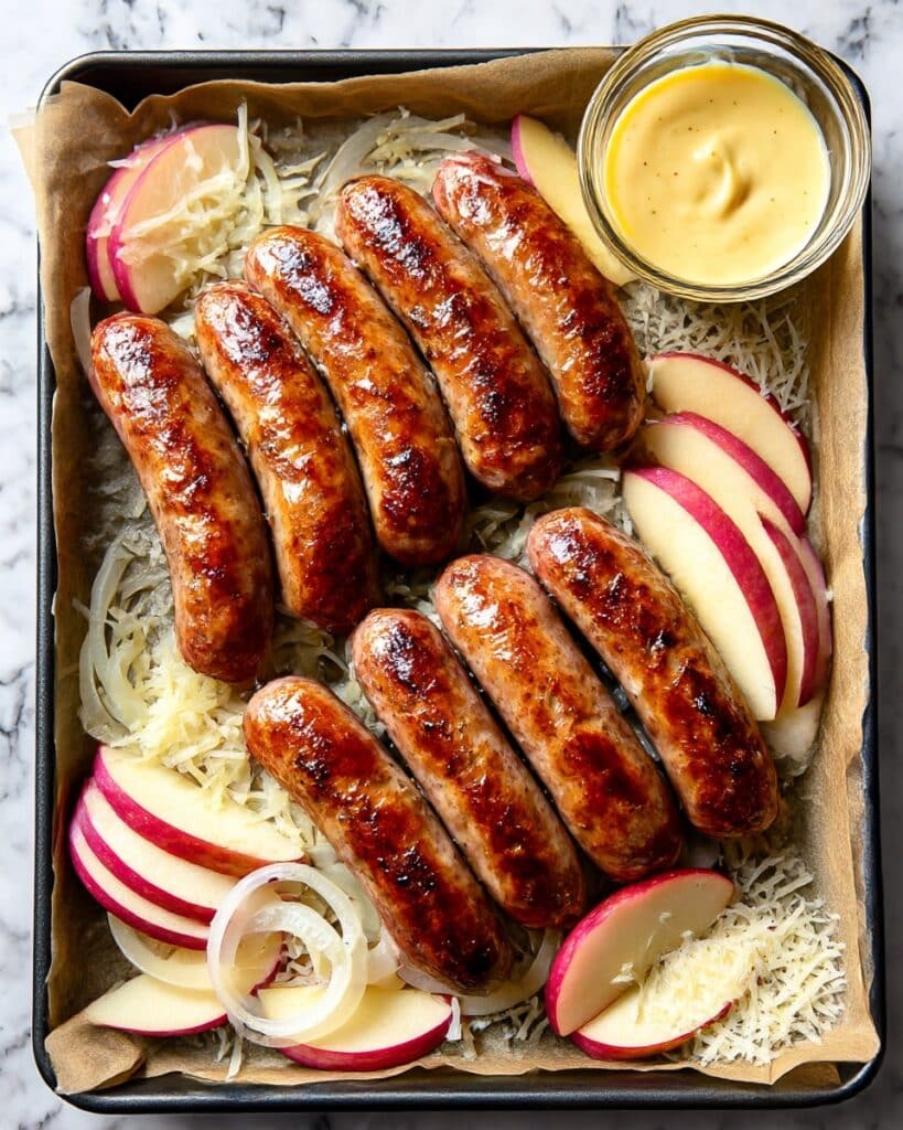 Chicken Apple Sausage Sheet Pan Dinner Recipe