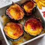 Baked Acorn Squash with Butter and Brown Sugar Recipe
