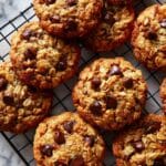 Cookies aux flocons d'avoine, chocolat et beurre de cacahuète Recipe