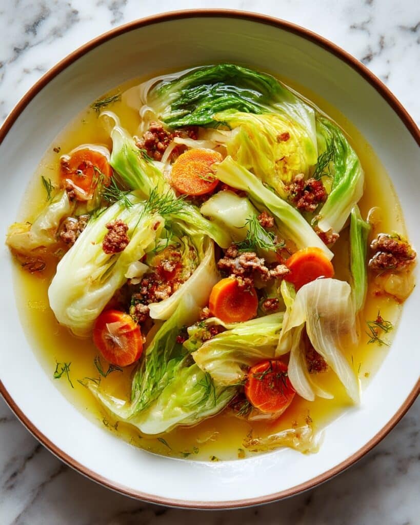 Ground Turkey Cabbage Soup Recipe