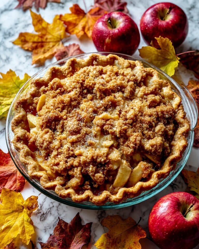 Dutch Apple Crumble Pie Recipe