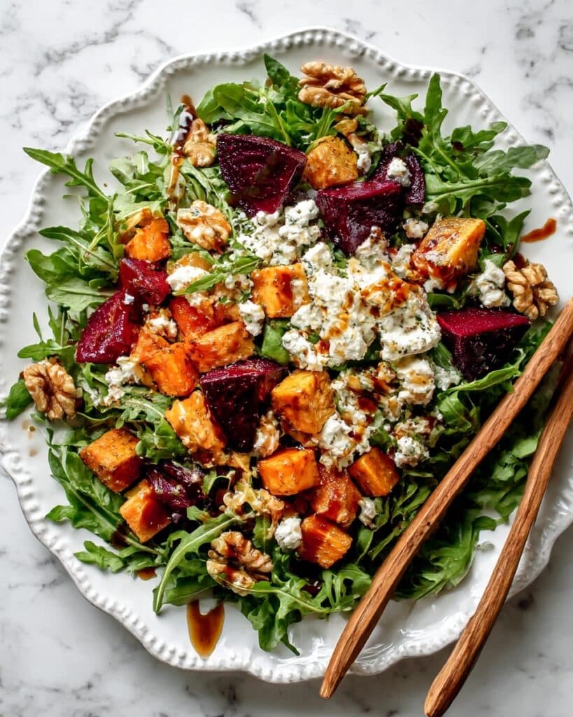 Sweet Potato Beet Salad with Feta Recipe