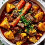 Slow Cooker Turkey Sweet Potato Stew with Coconut Milk and Green Onions Recipe