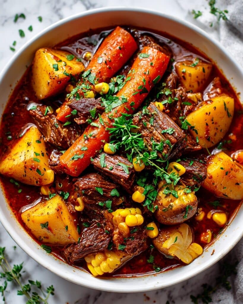 Slow Cooker Turkey Sweet Potato Stew with Coconut Milk and Green Onions Recipe
