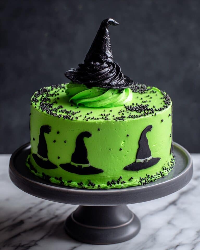 Halloween Witch Cake Recipe