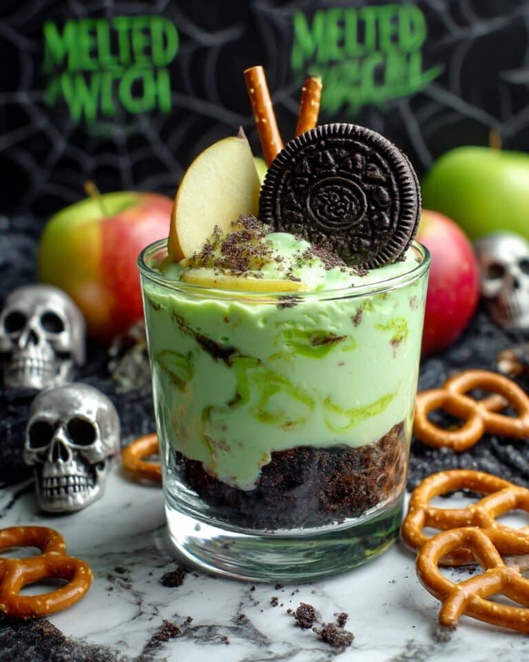 Melted Witch Fruit Dip Recipe