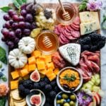 Halloween Appetizer - Spooky Meat and Cheese Platter Recipe
