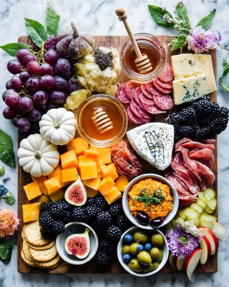 Halloween Appetizer – Spooky Meat and Cheese Platter Recipe