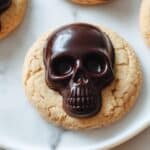 Peanut Butter Butterfinger Skull Cookies Recipe