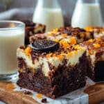 Pumpkin Spice Oreo Cheesecake Brownies Recipe