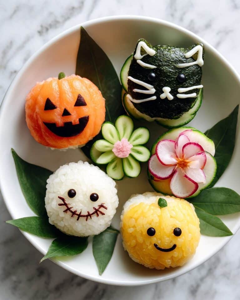 Halloween Sushi Balls (Temarizushi) Recipe
