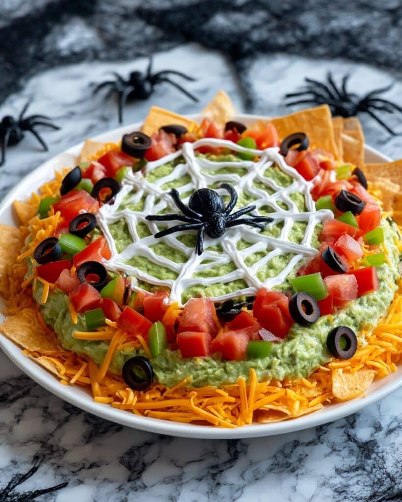 Halloween Taco Dip Recipe