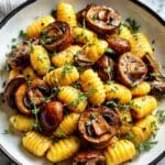 Gnocchi with Mushrooms and Fennel Recipe