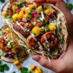 Chili Lime Shrimp Tacos with Mango Salsa Recipe