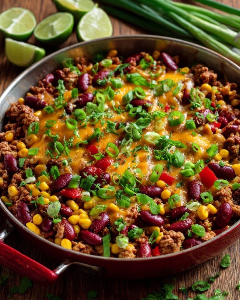 Mexican Skillet with Ground Beef (No Rice, 30-Minute Meal) Recipe