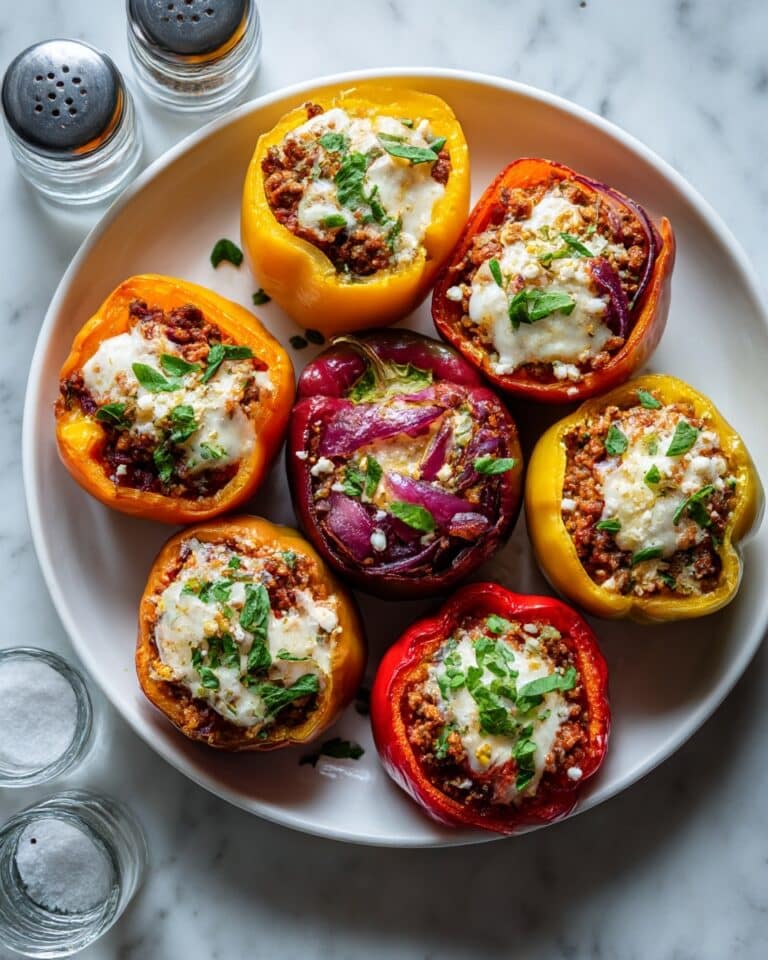 Philly Cheesesteak Stuffed Peppers Recipe