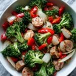 Smoked Chicken Sausage and Roasted Vegetables Sheet Pan Meal Recipe