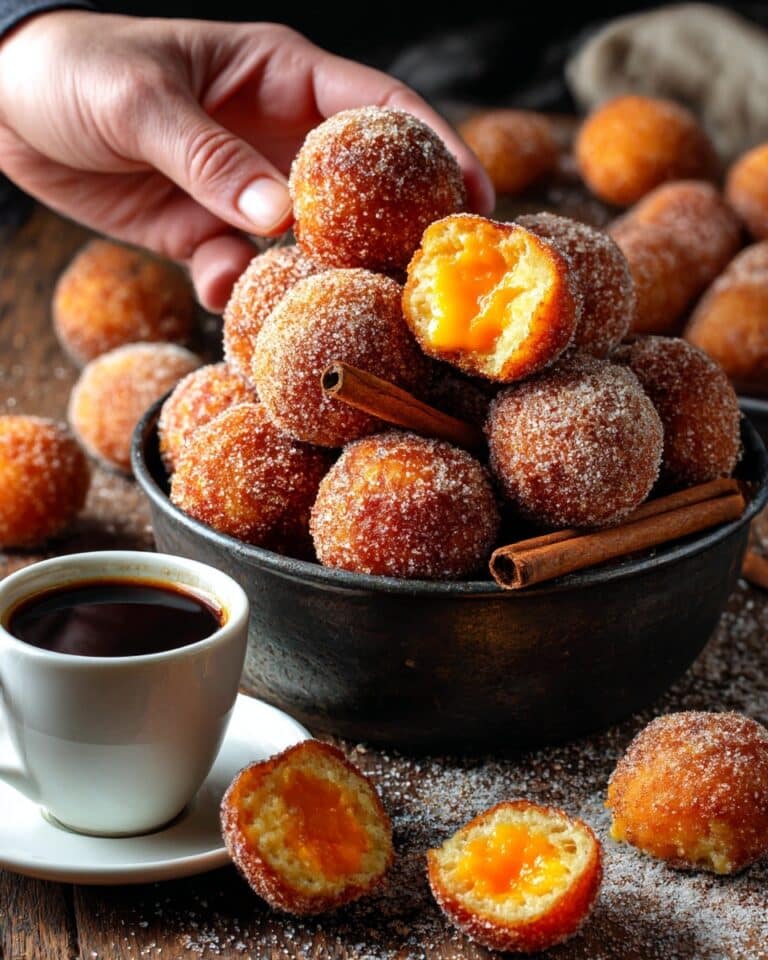 Pumpkin Donut Holes Recipe
