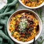 Pumpkin and Mushroom Risotto Recipe