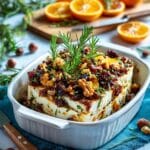 Date and Hazelnut Roasted Feta Cheese Recipe