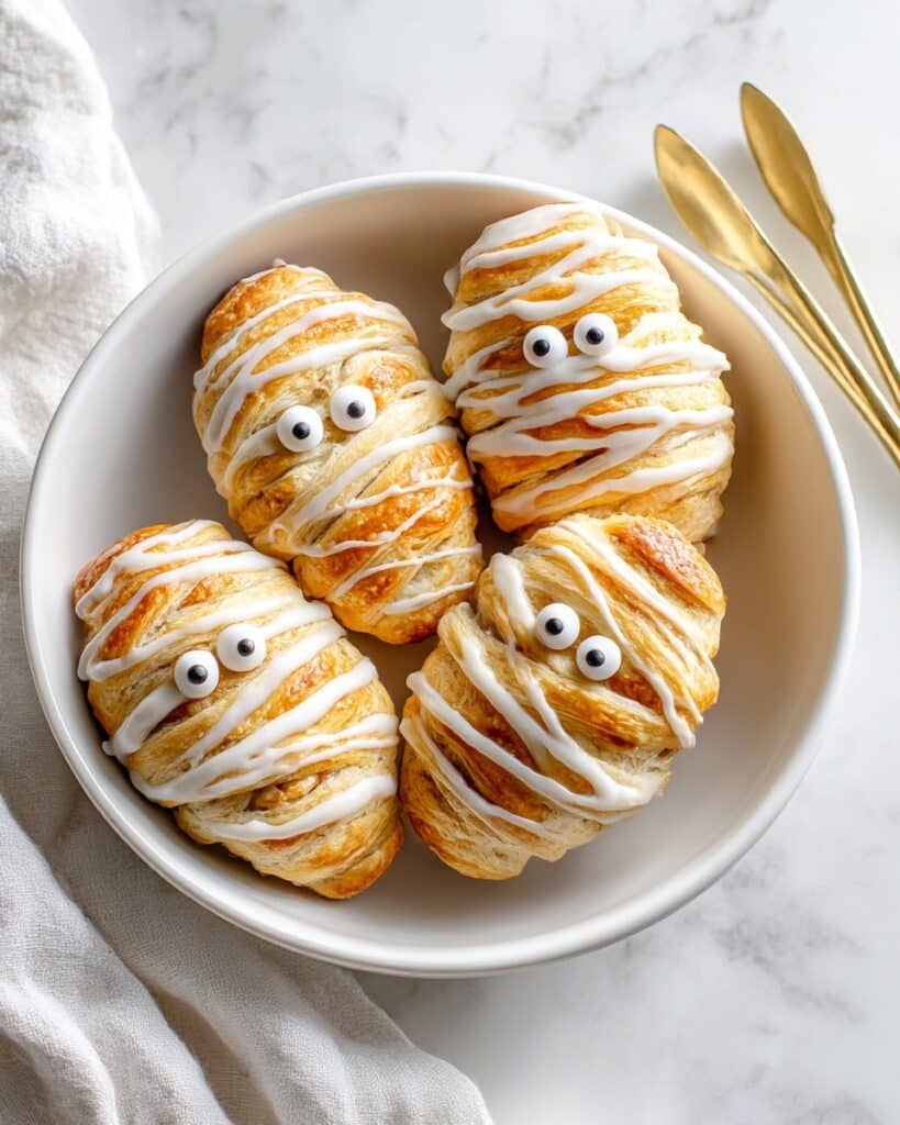 Nutella Banana Mummy Rolls Recipe
