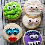 Decorated Sugar Cookies with Buttercream Frosting Recipe