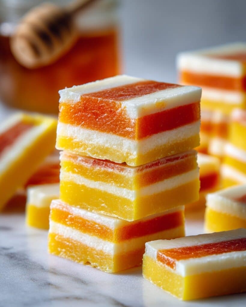 Candy Corn Fudge Recipe