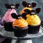 Cookie Bat Cupcakes Recipe