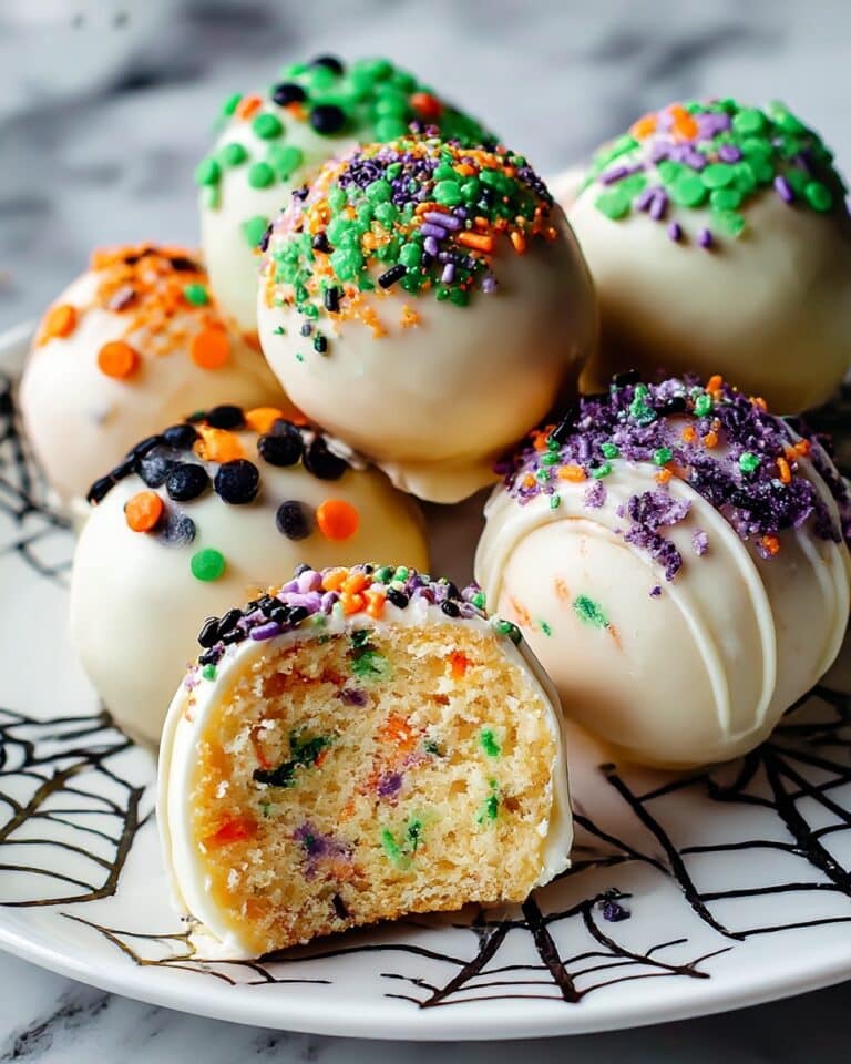 Halloween Inspired Cake Balls Recipe