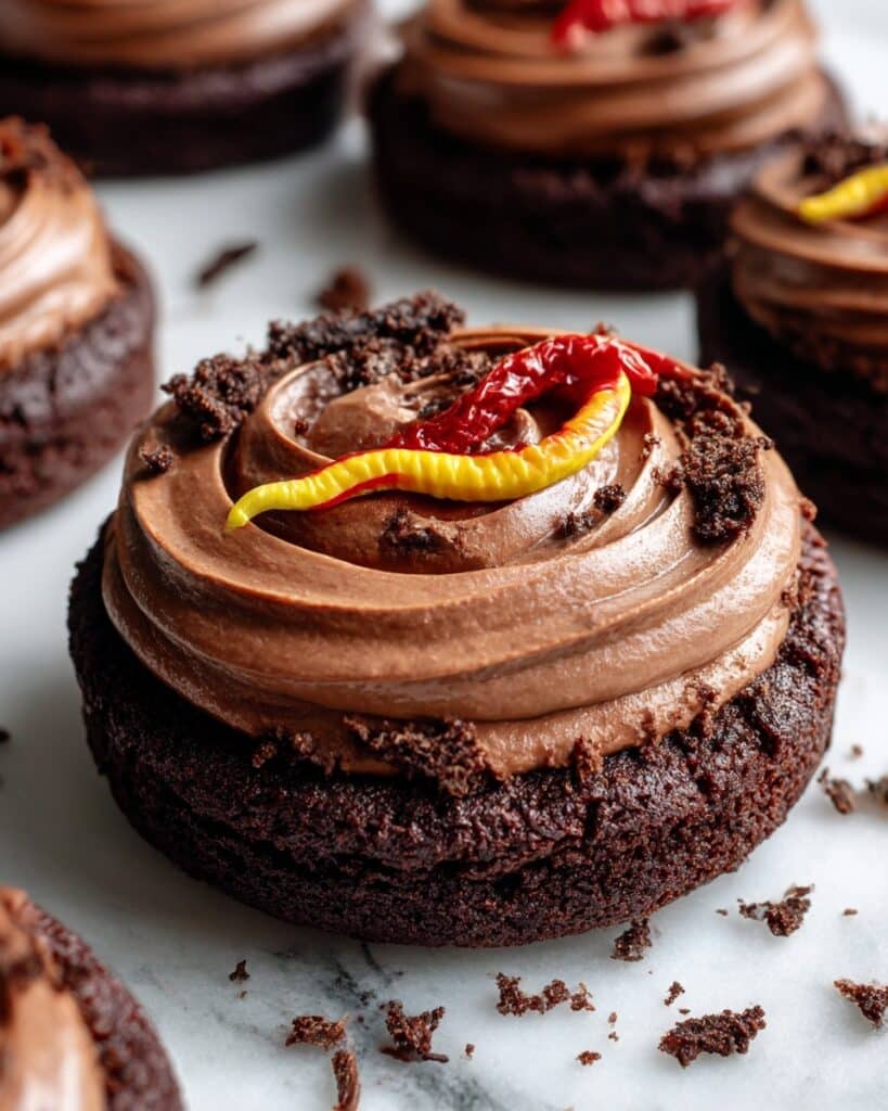 Crumbl Chocolate Dirt Cake Cookies Recipe