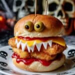 Halloween Chicken Parm Sliders Recipe
