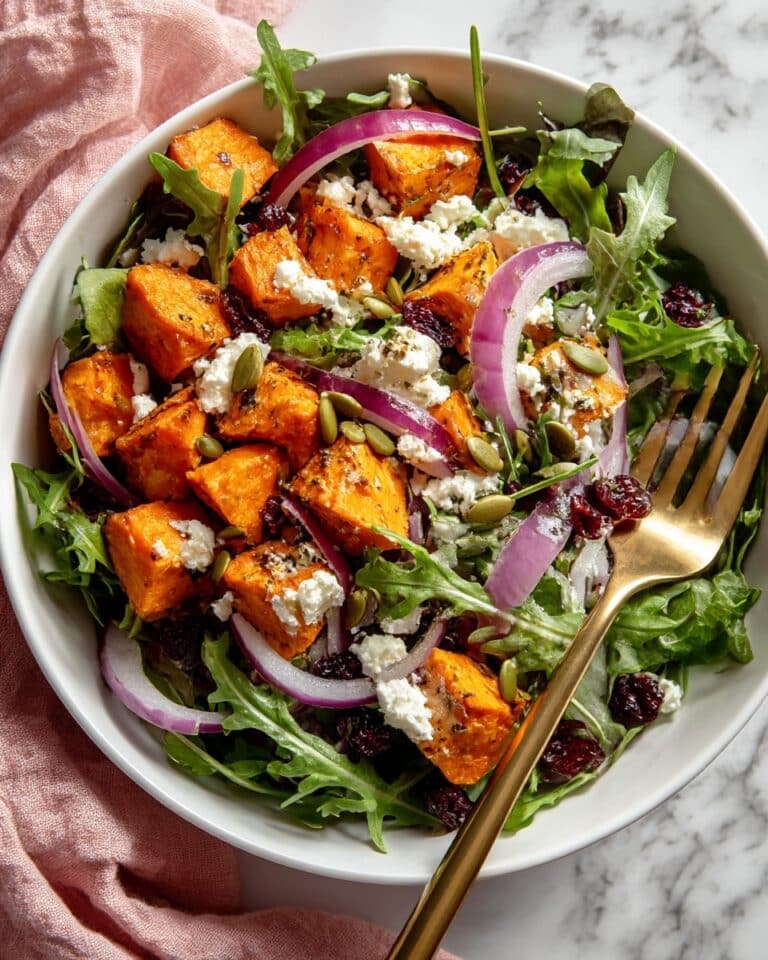 Butternut Squash Salad with Diced Apple Cranberries and Feta Recipe