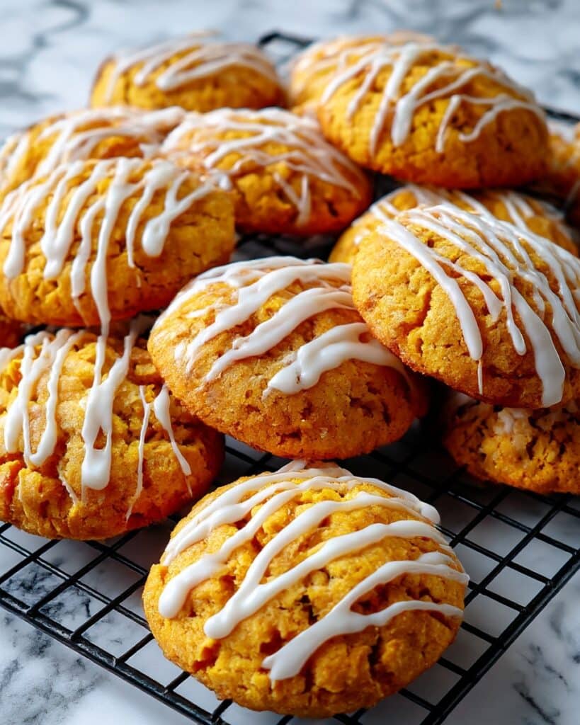 Iced Pumpkin Cookies Recipe