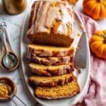 Easy Pumpkin Bread with Maple Glaze Recipe