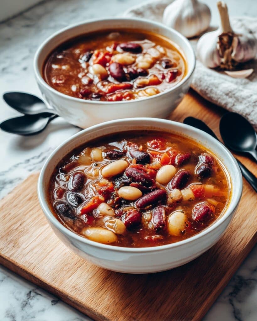 Slow Cooker 15 Bean Soup Recipe